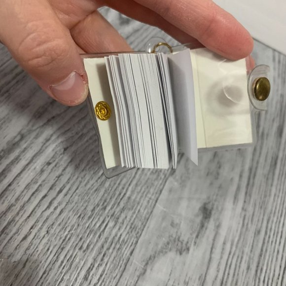 Recollection Mini Notebook Planner Charm Pineapple Charm Keyring - Picture 4 of 6